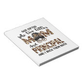 Bloc-note Mère Mère Et Principales Mères Anniversaire (Incliné)