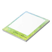 Bloc-note Mermaid Bleu Vert Parties scintillant Étincelle Fa (Tourné)