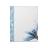 Bloc-note Mermaid Glam Tail | Dusty Ice Blue Luster Custom (Tourné)