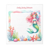 Bloc-note Mermaid Lagoon Notepad (Devant)