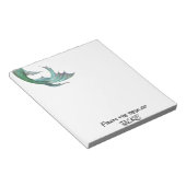 Bloc-note Mermaid Lover du bureau de personnalisation (Incliné)