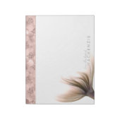 Bloc-note Mermaid Posh Tail | Dusty Terracotta Peach Custom (Tourné)