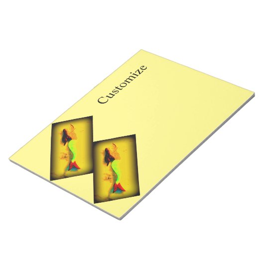 Bloc-note Mermaids à l'allure Thunder_Cove (Incliné)