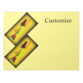 Bloc-note Mermaids à l'allure Thunder_Cove (Devant)