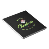 Bloc-note Merry Christmas and Happy New Year (Incliné)