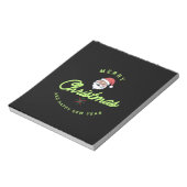 Bloc-note Merry Christmas and Happy New Year (Tourné)