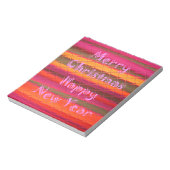 Bloc-note Merry Christmas Happy (Tourné)