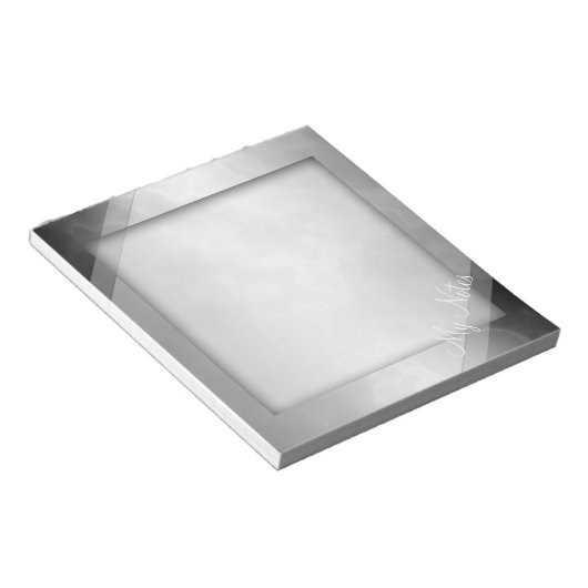 Bloc-note Mes notes au charbon noir (Incliné)