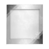 Bloc-note Mes notes au charbon noir (Devant)