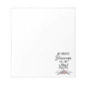 Bloc-note Mes Plus Grandes Bénédictions Appelez-Moi Maman (Devant)