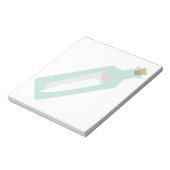 Bloc-note Message dans la bouteille (Tourné)