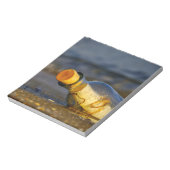 Bloc-note Message dans une bouteille (Tourné)