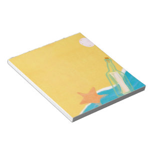 Bloc-note Message dans une bouteille 1