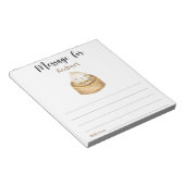 Bloc-note Message de capsule de temps d'anniversaire chinois (Incliné)