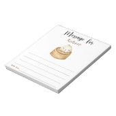 Bloc-note Message de capsule de temps d'anniversaire chinois (Tourné)