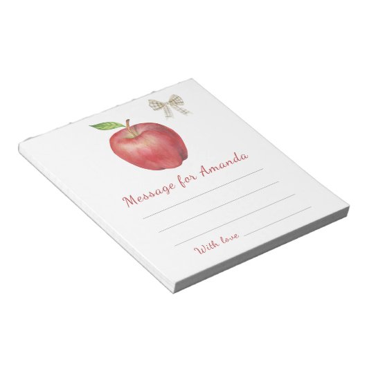 Bloc-note message de capsule temporelle anniversaire de enfa (Incliné)