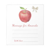 Bloc-note message de capsule temporelle anniversaire de enfa (Devant)