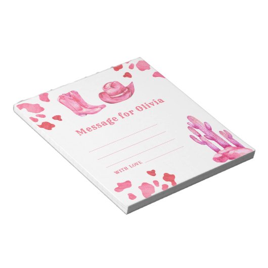 Bloc-note Message de capsule temporelle d'anniversaire de la (Incliné)