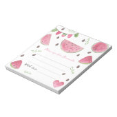 Bloc-note Message de capsule temporelle d'anniversaire de la (Tourné)