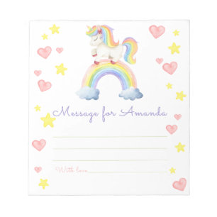 Bloc-note message de capsule temporelle d'anniversaire de li