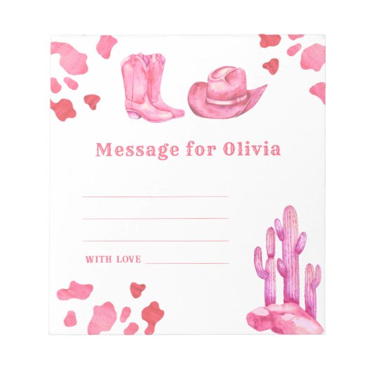 Bloc-note Message de capsule temporelle pour l'anniversaire (Devant)