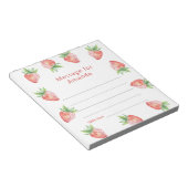 Bloc-note Message de la capsule temporelle d'anniversaire de (Incliné)