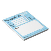 Bloc-note Message Pour Vous Appel Téléphonique Bloc Bureau B (Incliné)