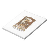 Bloc-note Messager Jésus Colombe Messager Jésus Colombe Chré (Tourné)