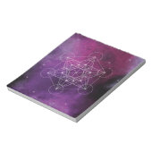 Bloc-note Métatron, chakra, zen, géométrie sacrée, angel, (Tourné)