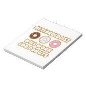 Bloc-note Météorologue .. Fonctionnera Pour Les Donuts (Tourné)