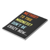 Bloc-note Méthode Pour Le Codeur Mécanique Ingénieur De Foli (Tourné)