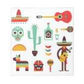 Bloc-note mexican mariachi (Devant)