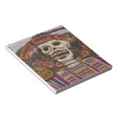 Bloc-note Mexique, Oaxaca. Tapisserie de sable (tapete de ar (Incliné)