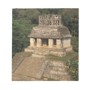 Bloc-note Mexique, province de Chiapas, Palenque, Temple de