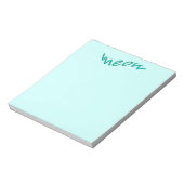 Bloc-note miauler (Tourné)