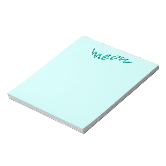Bloc-note miauler (Tourné)