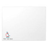 Bloc-note Microscope de biologie des enseignants en sciences (Devant)