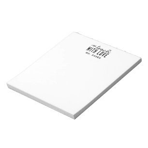 Bloc-note Mignon Enseigner Avec Amour Typographie Tendance C