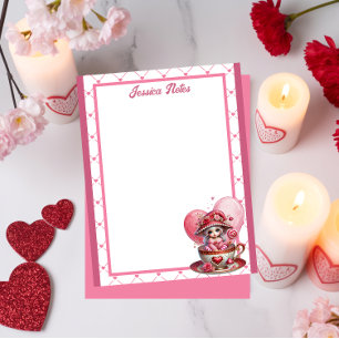 Bloc-note Mignonne en Tasse