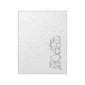 Bloc-note Mignonne et drôle Crazy Cat Lady (Tourné)