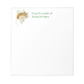 Bloc-note Mignonne Souris Accrochée, Animal, Nature, Faune (Devant)