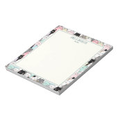 Bloc-note Mignons Chats Kawaii Motif Personnaliser Nom (Tourné)