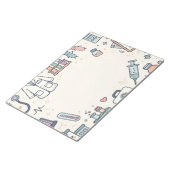 Bloc-note Mignons dessins médicaux Kawaii (Incliné)