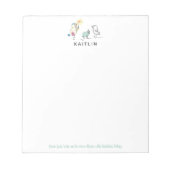 Bloc-note Mignons Oiseaux Cher Dieu Aidez-Moi À Servir (Devant)