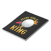 Bloc-note Mini Golf King (Tourné)