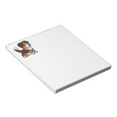 Bloc-note Miniature American Shepherd Red Tri avec queue (Incliné)