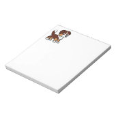 Bloc-note Miniature American Shepherd Red Tri avec queue (Tourné)