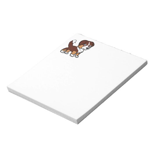 Bloc-note Miniature American Shepherd Red Tri avec queue (Tourné)
