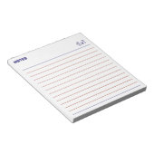 Bloc-note Minimalist cute bear note taking (Incliné)