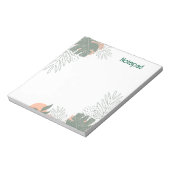 Bloc-note Minimalist plant paper notebook (Tourné)